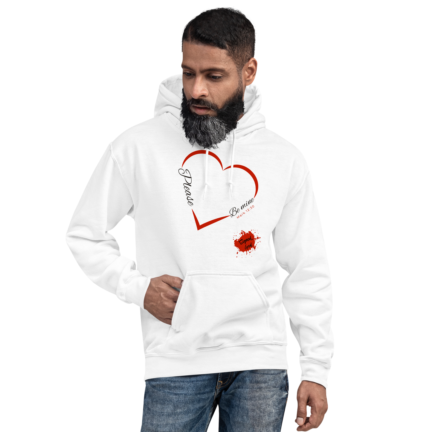 VALENTINE's PLEASE BE MINE Unisex Hoodie