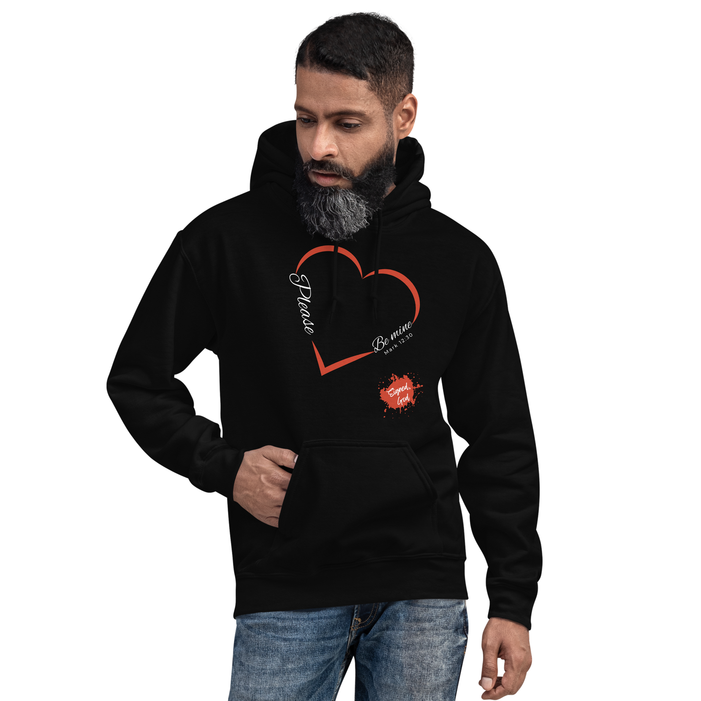 VALENTINE's PLEASE BE MINE Unisex Hoodie