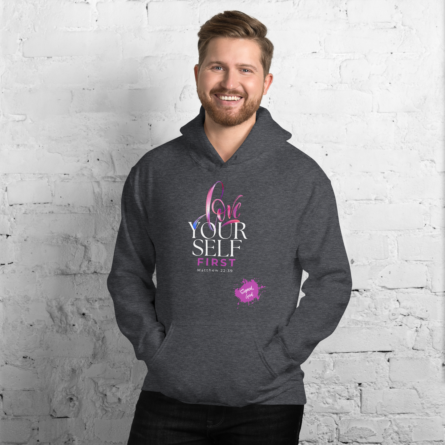 VALENTINE's LOVE YOURSELF FIRST Unisex Hoodie
