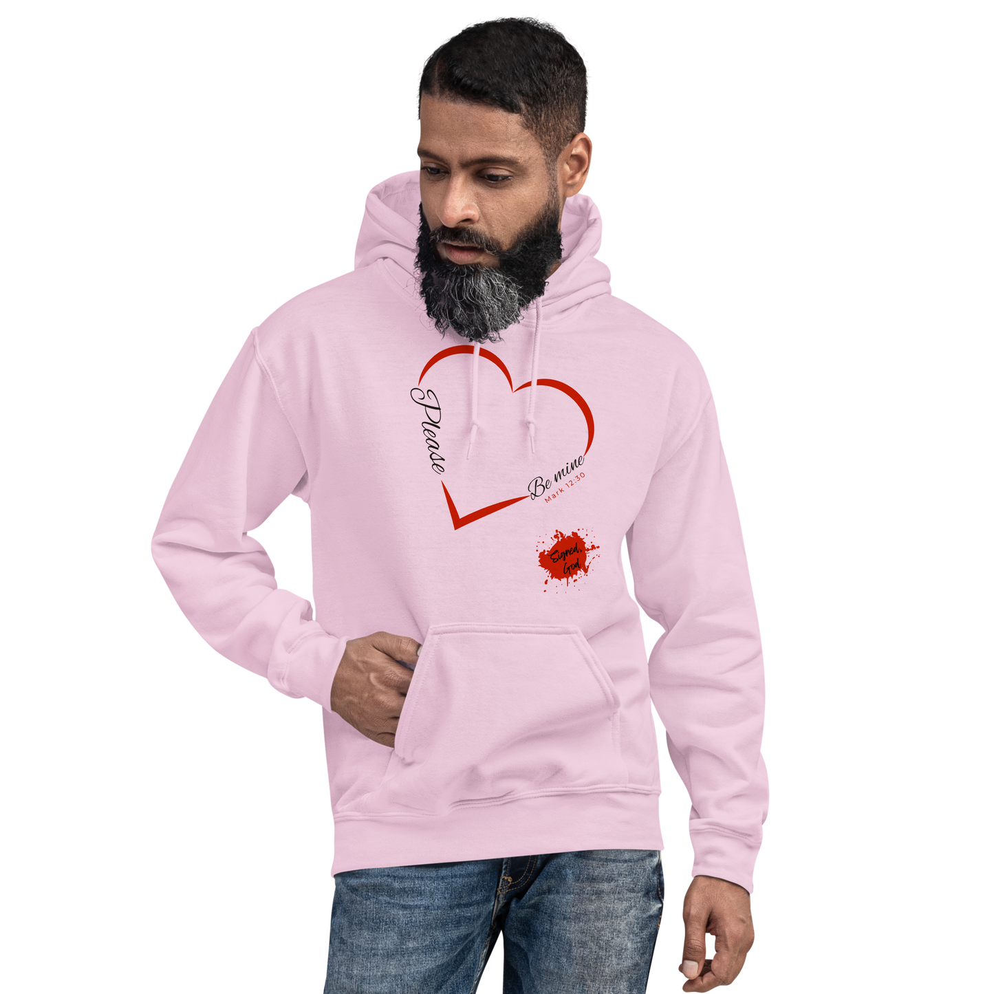 VALENTINE's PLEASE BE MINE Unisex Hoodie