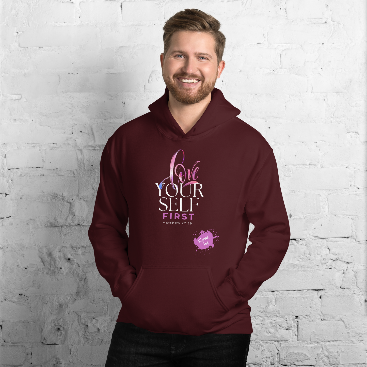 VALENTINE's LOVE YOURSELF FIRST Unisex Hoodie