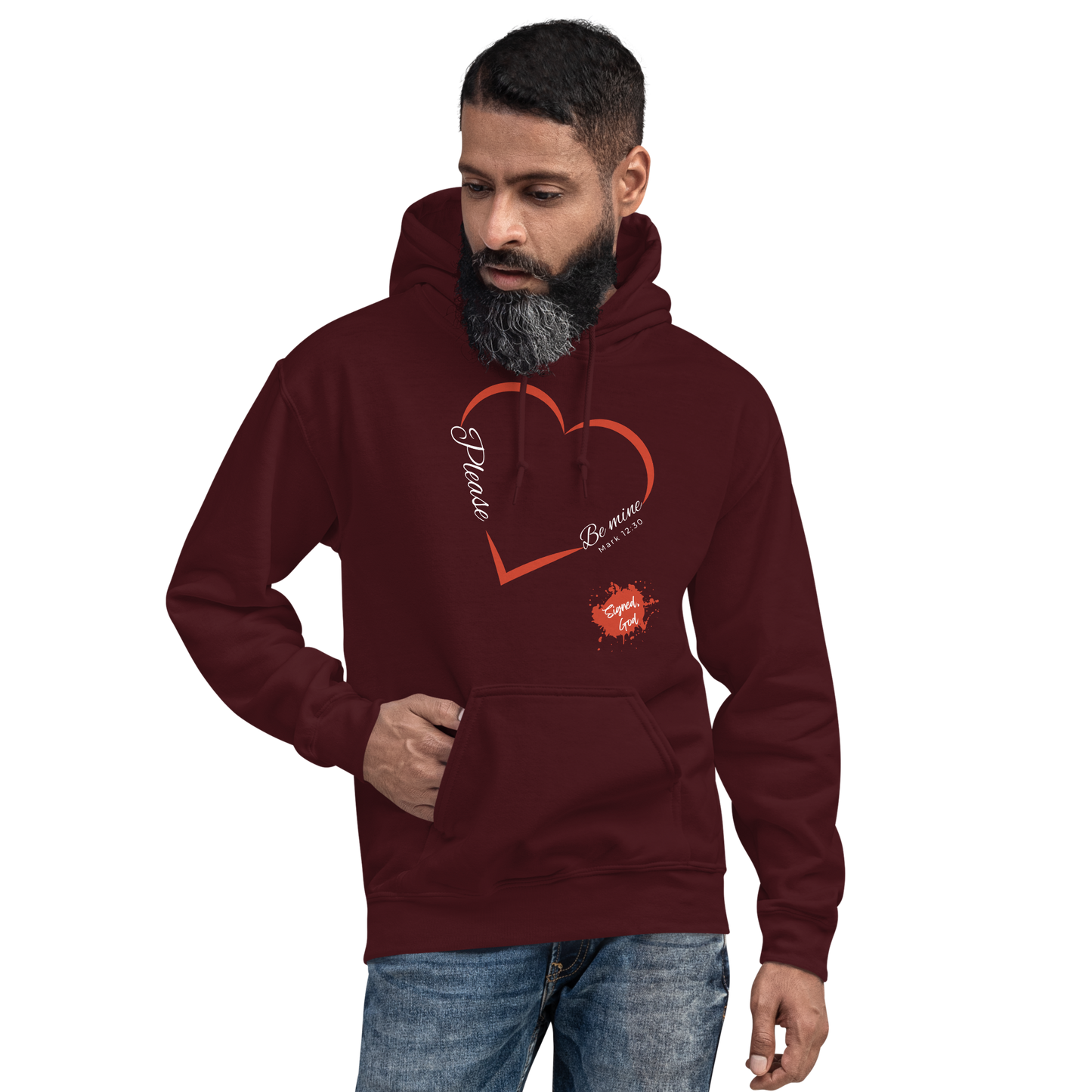 VALENTINE's PLEASE BE MINE Unisex Hoodie