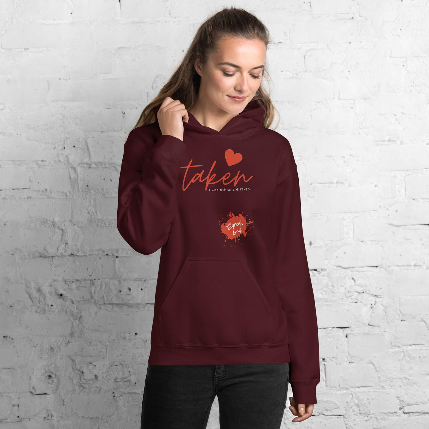 VALENTINE's TAKEN Unisex Hoodie