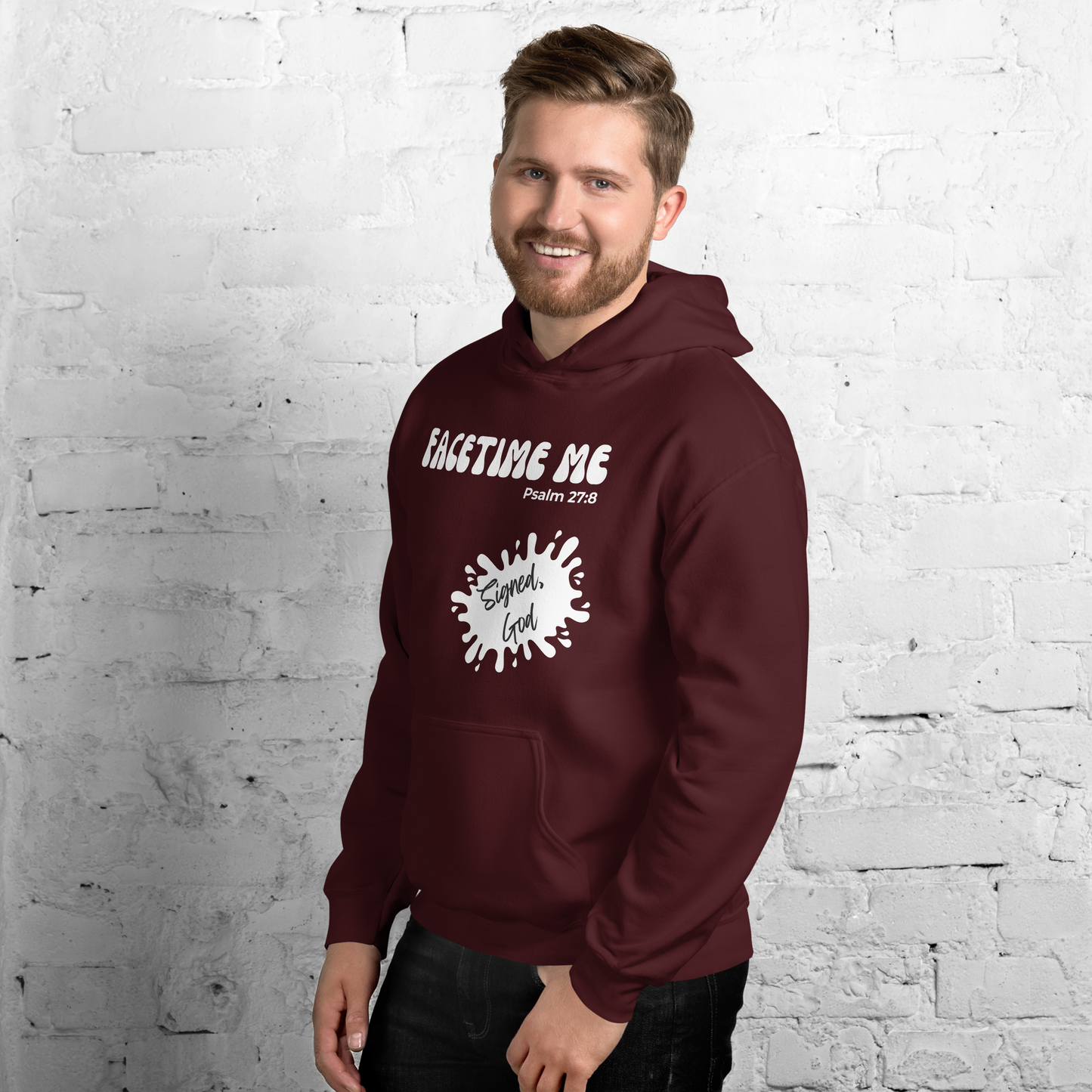 FACETIME ME - Signed God - Unisex Hoodie