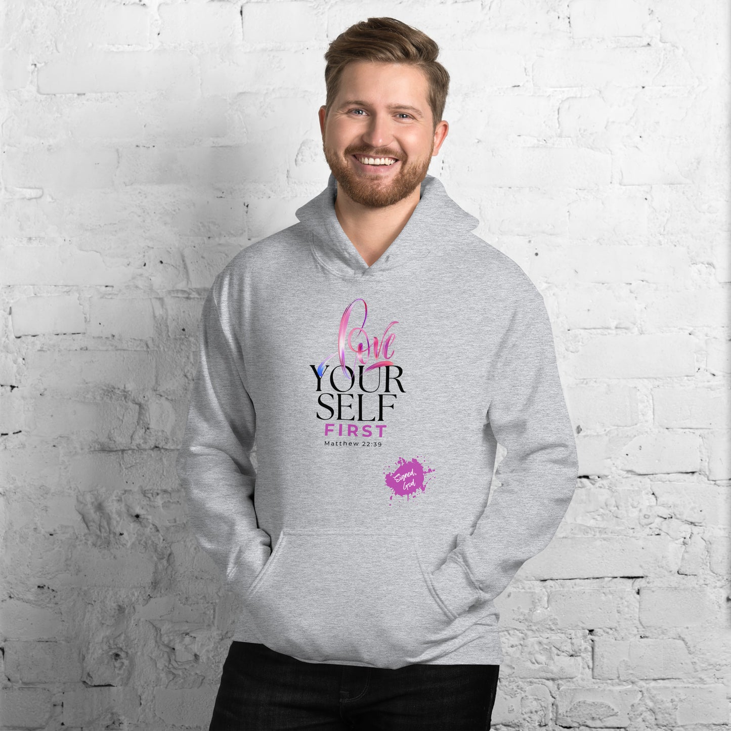VALENTINE's LOVE YOURSELF FIRST Unisex Hoodie