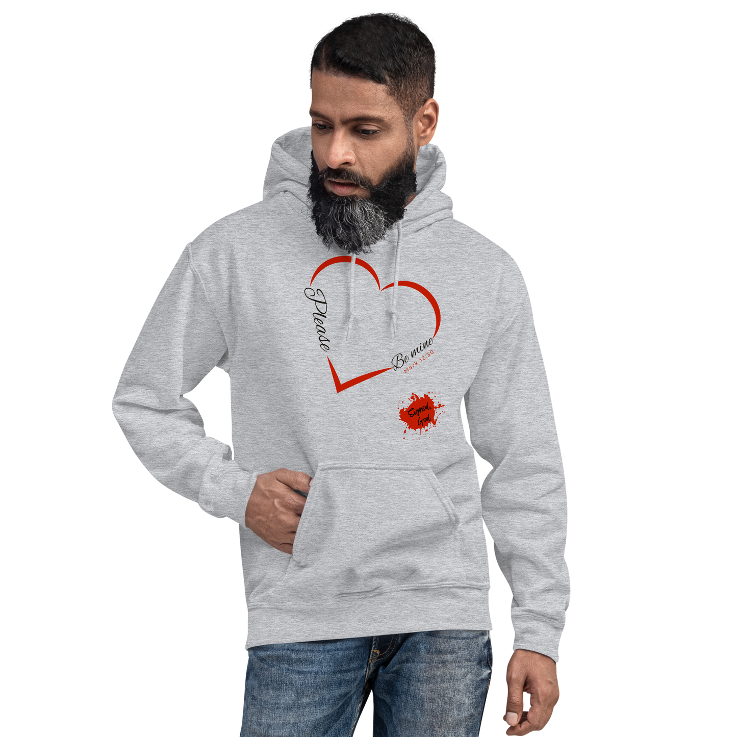 VALENTINE's PLEASE BE MINE Unisex Hoodie