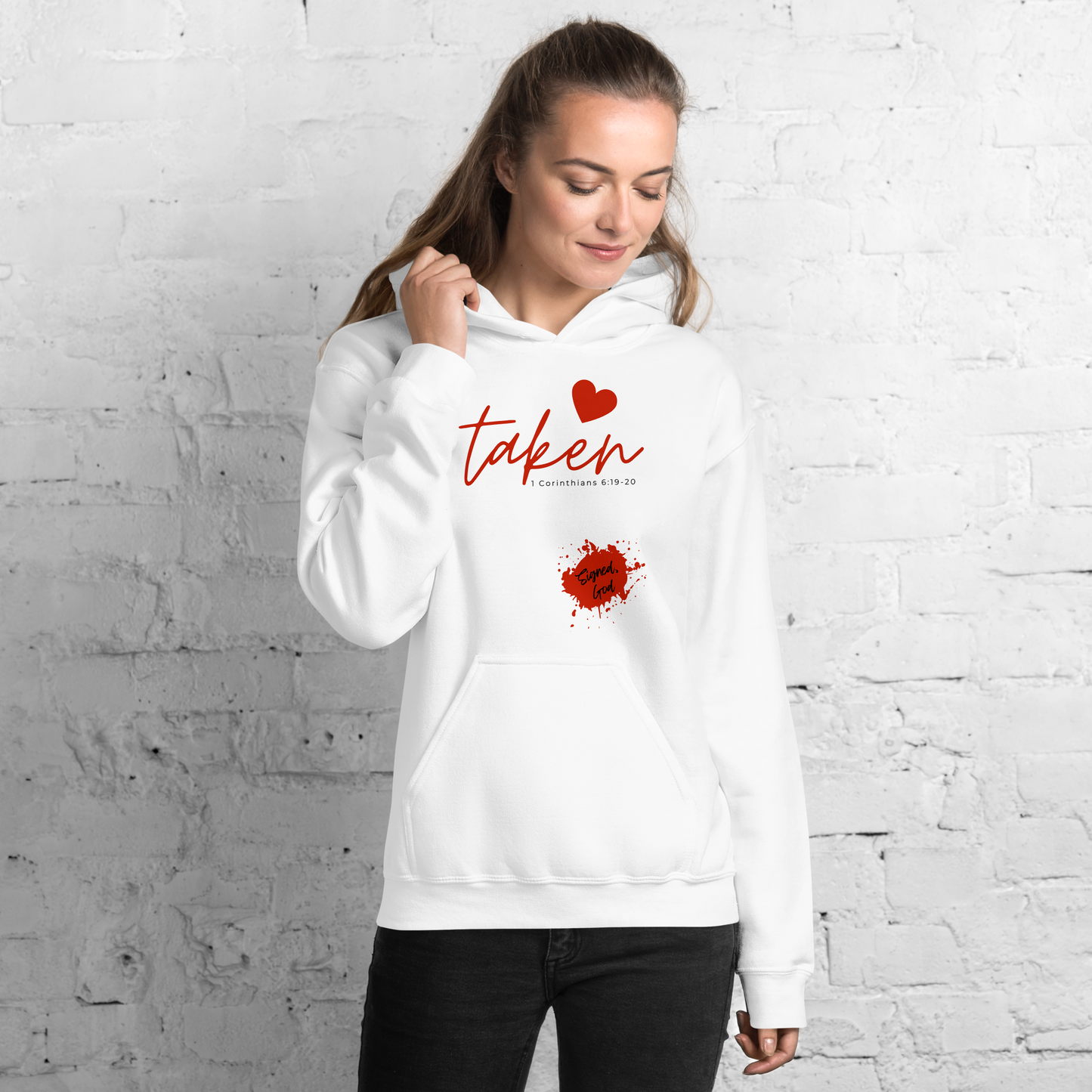 VALENTINE's TAKEN Unisex Hoodie