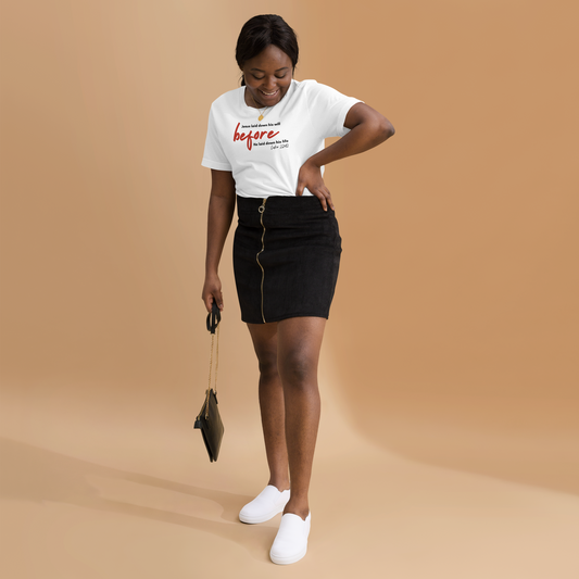 Jesus Laid Down His Will Unisex T-shirt